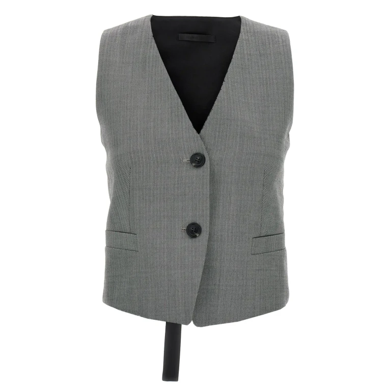 Helmut Lang Chevron Vest