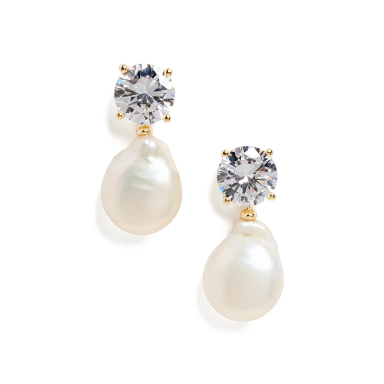 SHASHI Cleo Earring Gold One Size