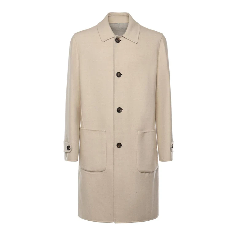 Eleventy Manteau Au Genou - Gris