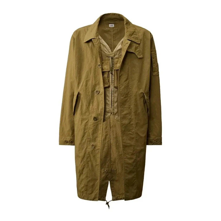 C. P. Company Manteau Au Genou - Vert