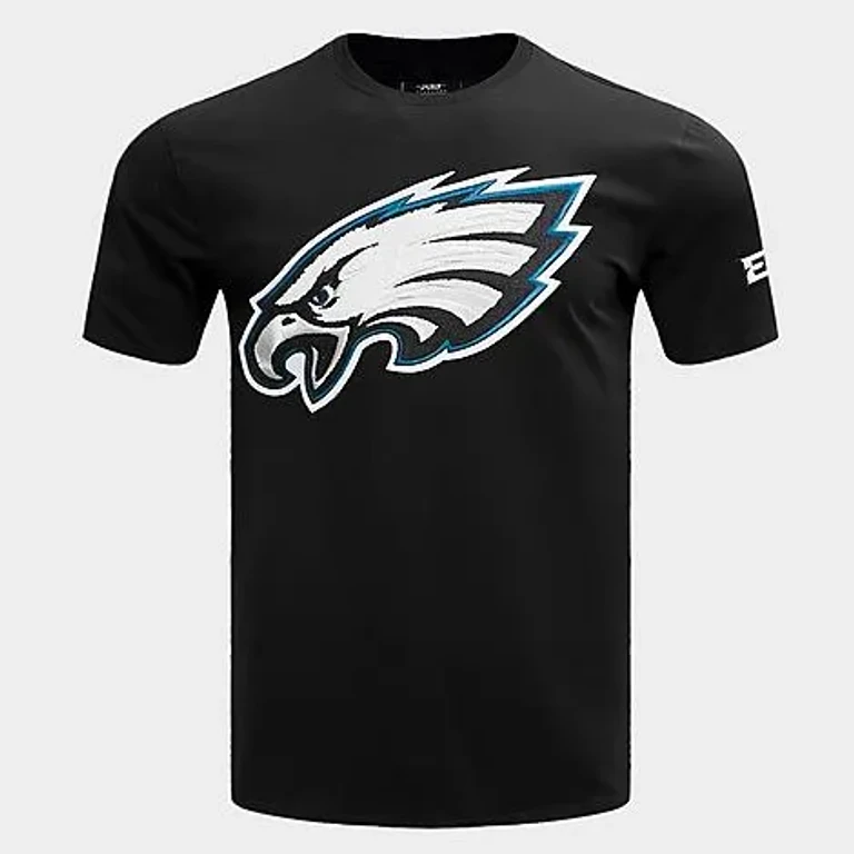 Pro Standard Men's Philadelphia Eagles NFL Classic Mashup T-Shirt in Black Size: Small