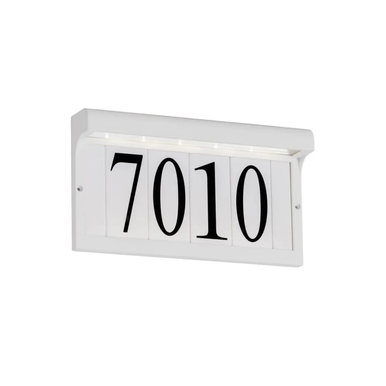 White LED Address Light from the LED Address Light Collection