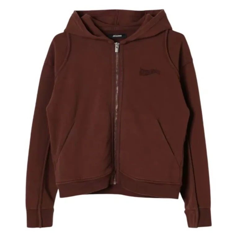 Jacquemus L'Enfant Le Camargue Cotton Zip-Up Hoodie