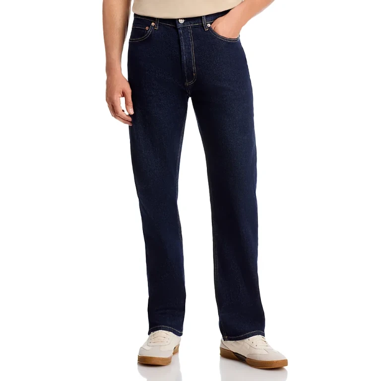 Rails Nash Straight Fit Jeans in Rinse Wash Blue