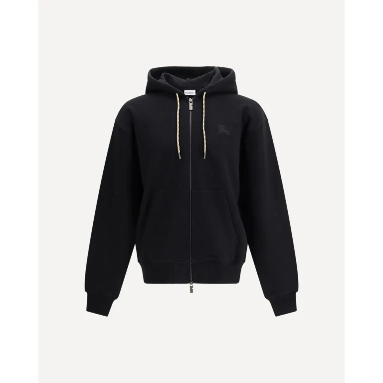 BURBERRY Hooded zip-up Sweatshirt Male XL