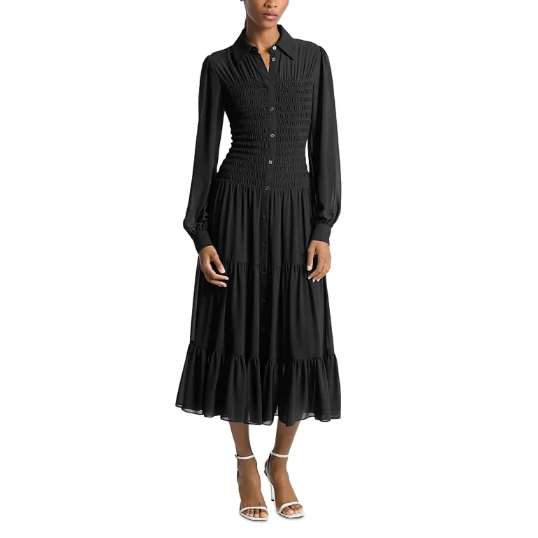 Michael Michael Kors Smocked Shirtdress