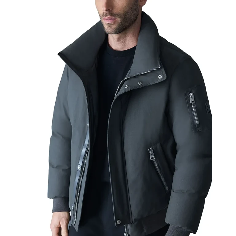 Mackage Iker-z Removable Shearling Bib Down Jacket