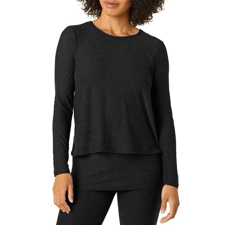Beyond Yoga Layered Nursing Tee