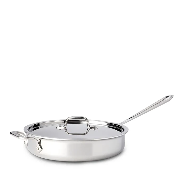 D3 Stainless Steel 3 Quart Saute Pan with Lid