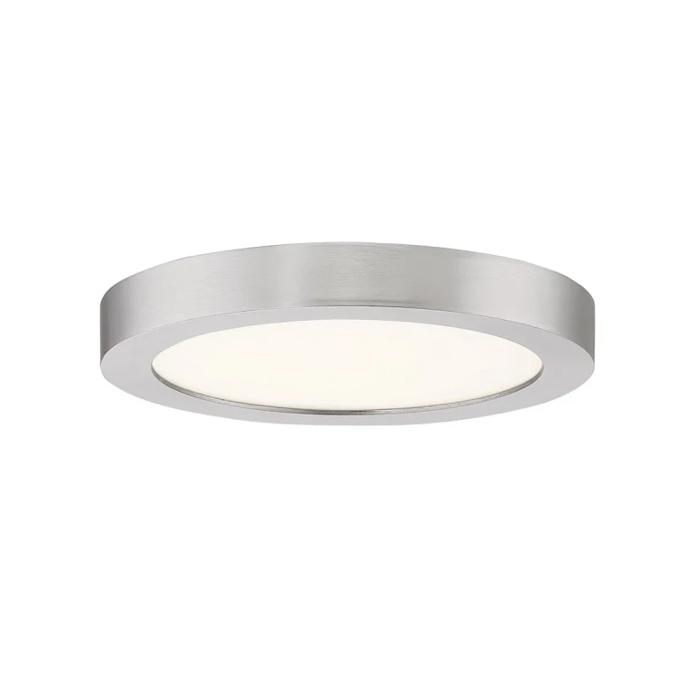 Outskirts 4-Light LED Flush Mount in Brushed Nickel