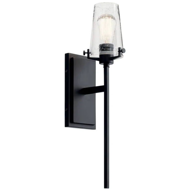 Alton 22" Wall Sconce in Black