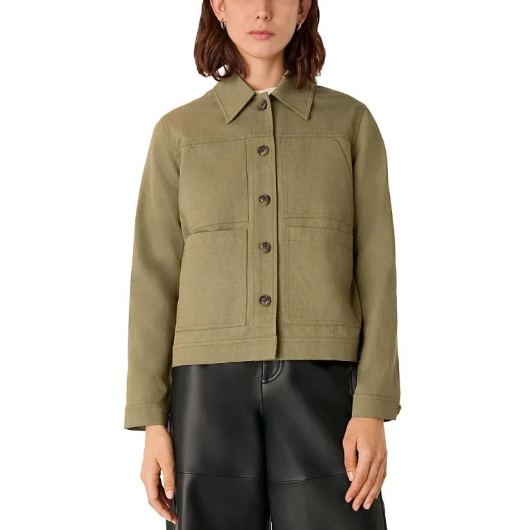 Whistles Mia Four Pocket Button Jacket
