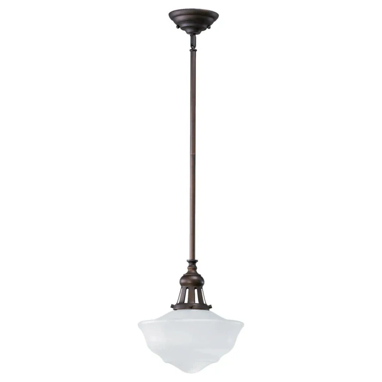 Quorum Transitional 12" Ceiling Light in Oiled Bronze