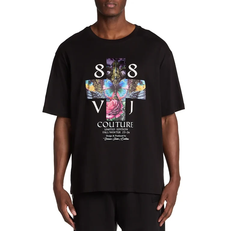 Versace Jeans Couture Short Sleeve Graphic Tee