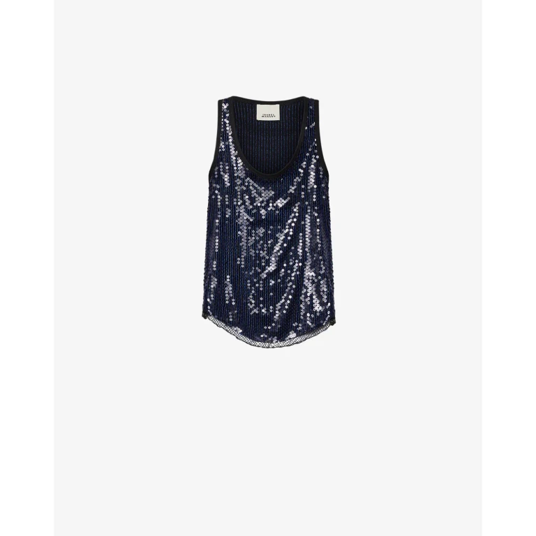 Top Renelle - Femme - Nuit - Taille T0 - Isabel Marant