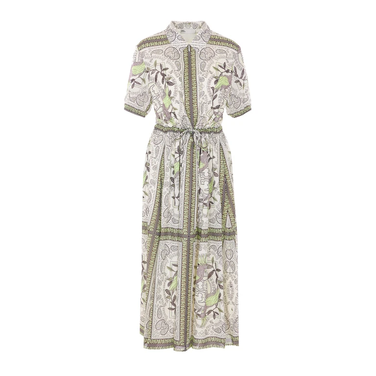 Tory Burch Dresses Green Silk - Women