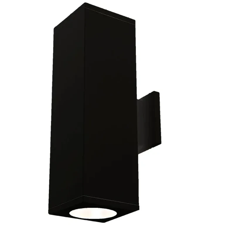 Cube Arch 2700K 1-Light LED Wall Sconce in Black