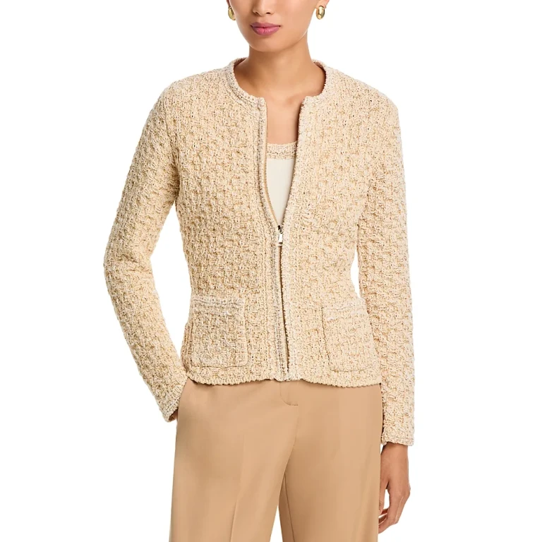 Fabiana Filippi Crewneck Cardigan Sweater