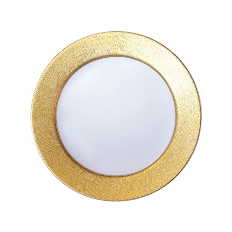 Bernardaud Sauvage White Accent Salad Plate