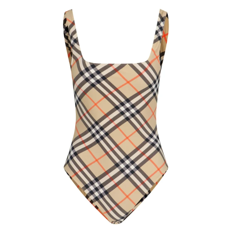 Burberry One-piece Swimsuit check