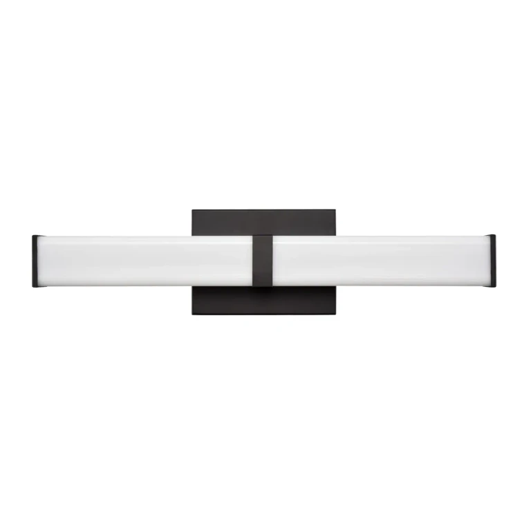 Matte Black LED Vanity from the Tron Collection