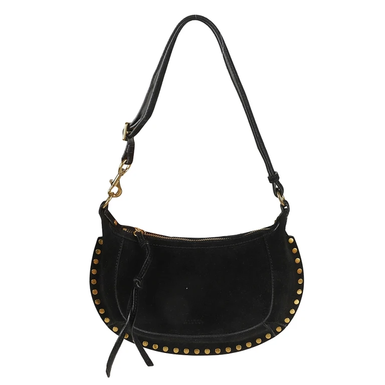 Shoulder Bag oksan With Adjustable And Removable Strap And Suede Stud Decoration For Women