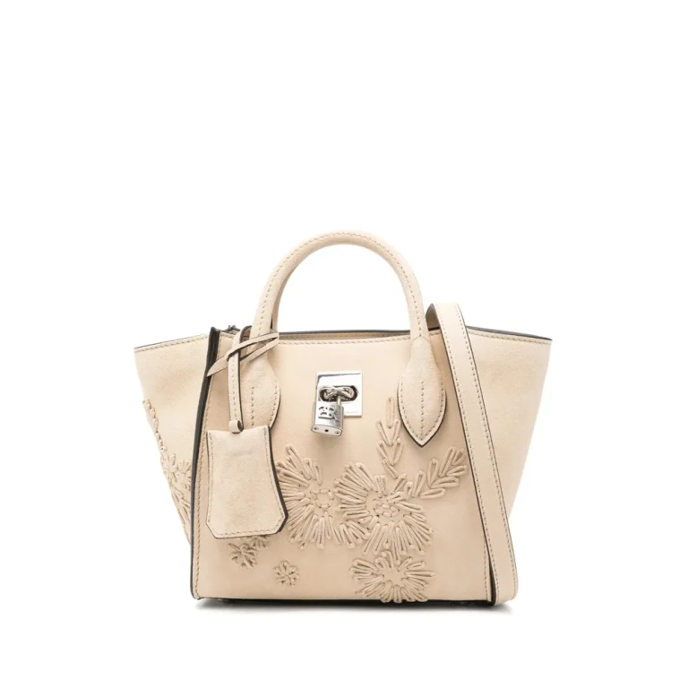 Ermanno Scervino Mini Maggie Floral-detail Tote Bag