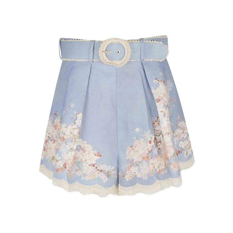 Zimmermann ショートドレス - ブルー