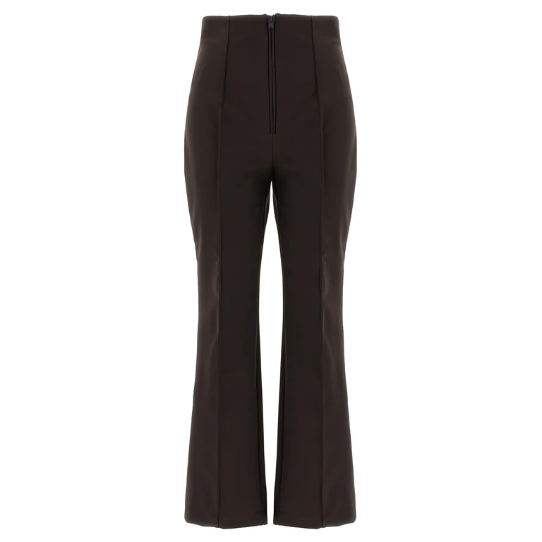 Brown Polyamide Athletic Pants - Women