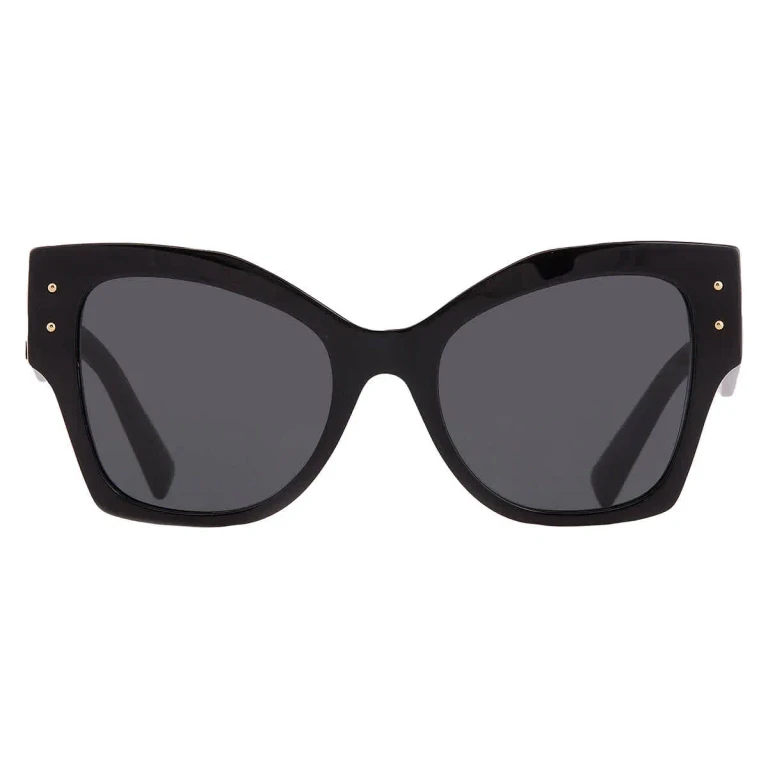 Dolce and Gabbana Dark Grey Butterfly Ladies Sunglasses DG4478 501/87 53