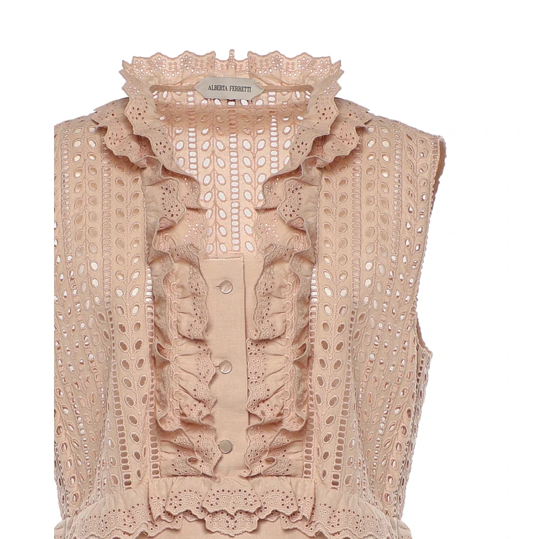 Alberta Ferretti Top Poliestere - Women