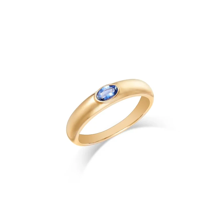 Sapphire Ring in 14K Yellow Gold