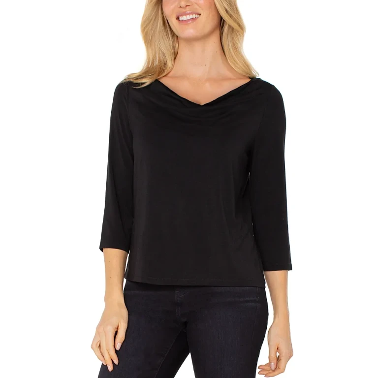 Liverpool Los Angeles Cowl Neck Top
