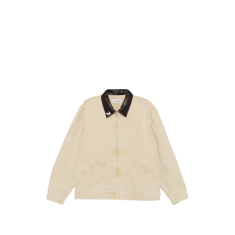 Polo-collar Zip-fastening Jacket