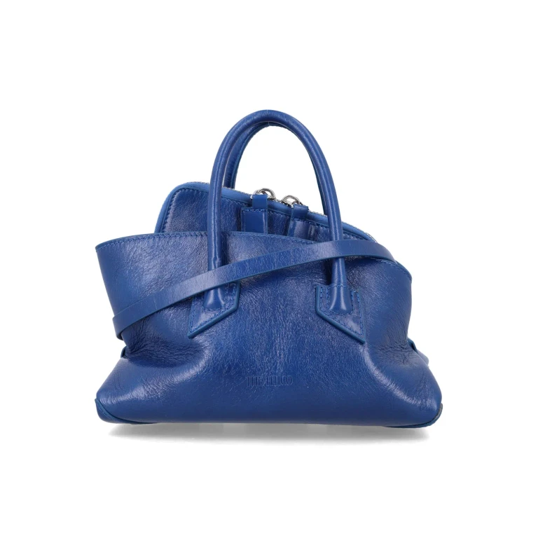 The Attico Leather Top Handle la Passeggiata Mini