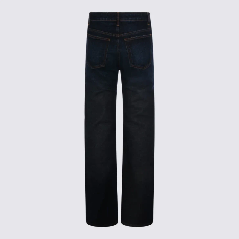 Dark Blue Cotton Danielle Jeans