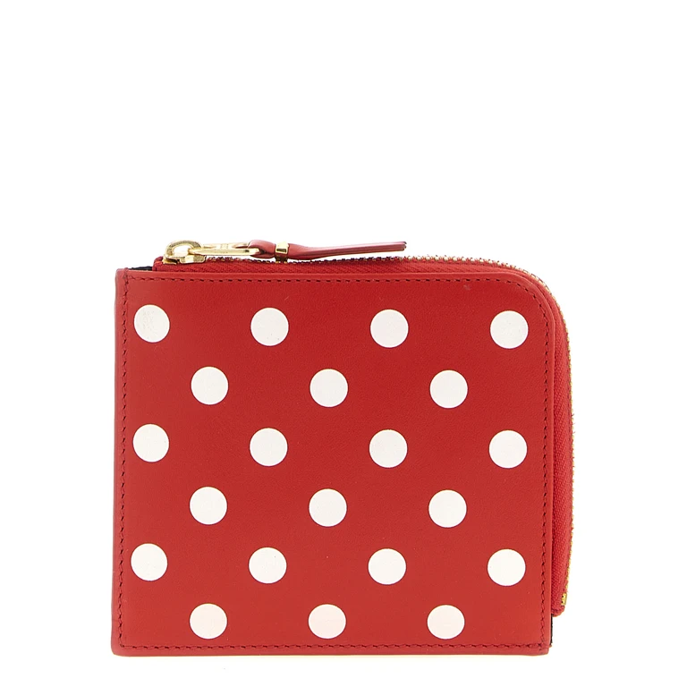 Comme des Garçons Multicolor Cowhide Cardholder Accessory - Unisex