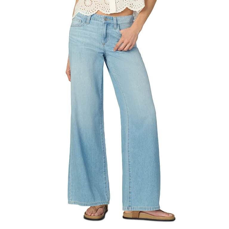 Joe's Jeans The Lou Lou Low Rise Wide Leg Jeans in Delightful
