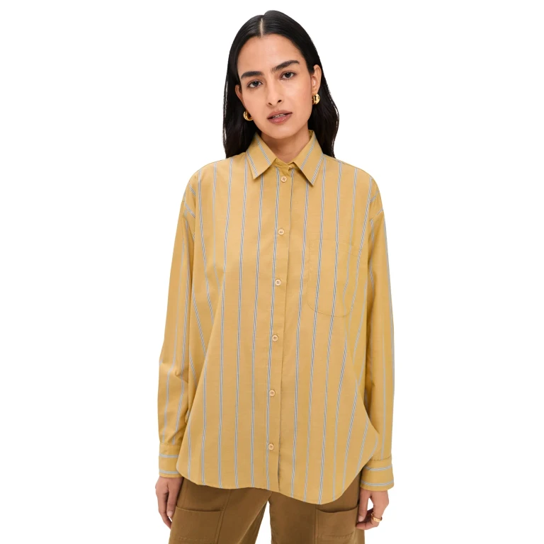 Jamie Haller The Essential Shirt Golden Stripe L