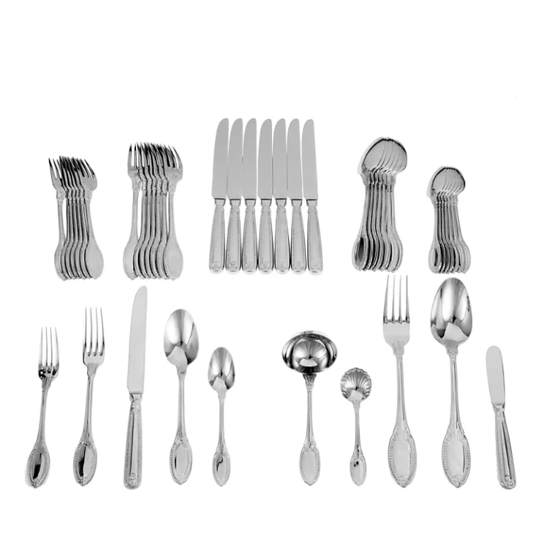 Ricci Argentieri Stainless Steel Imperia 45 Piece Flatware Set, Service for 8