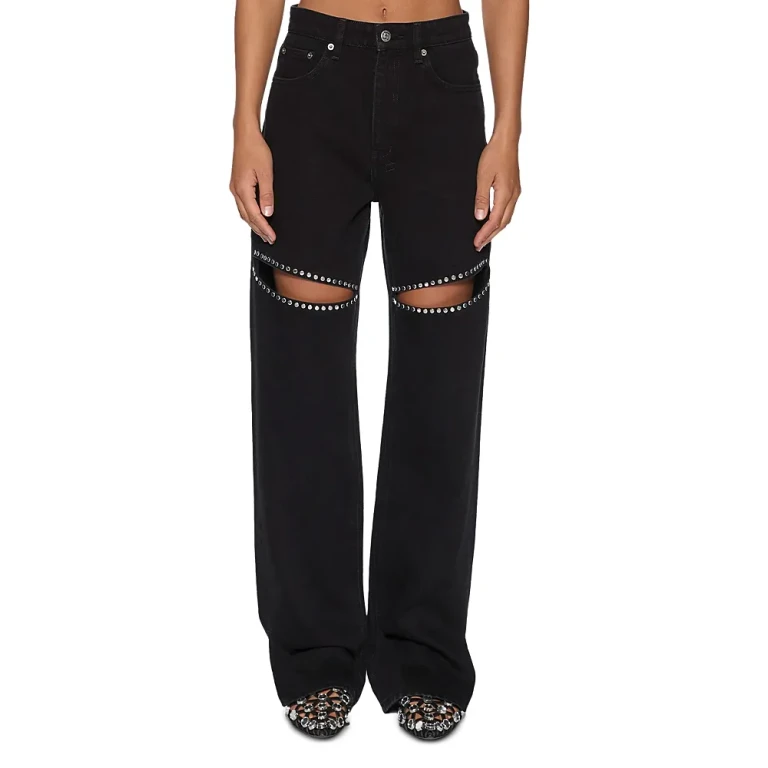 Ksubi Playback Sliver Renaissance High Rise Jeans in Black