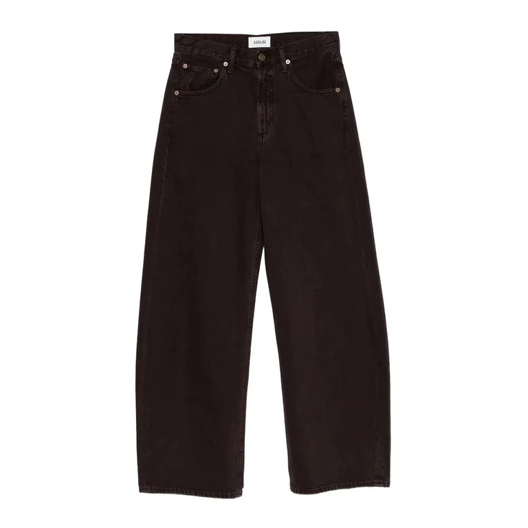 Agolde Jean Droit - Marron