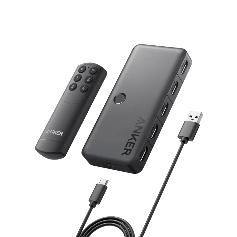 HDMI 스위치 (4 in 1 Out, 4K HDMI)