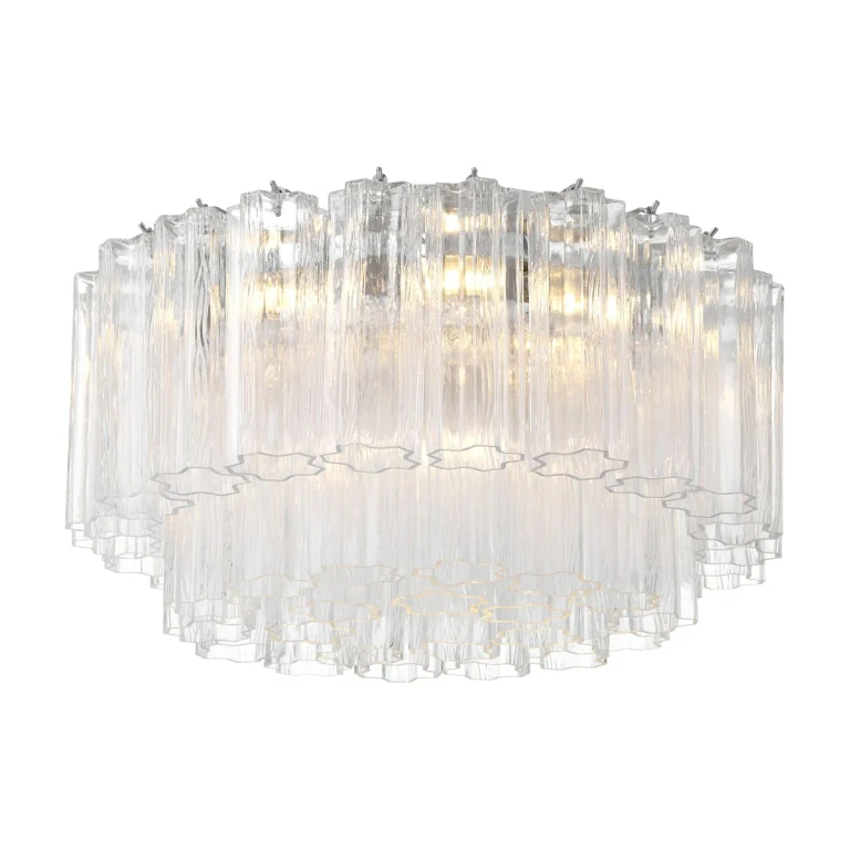 Polished Chrome Flush Mount from the Addis Collection