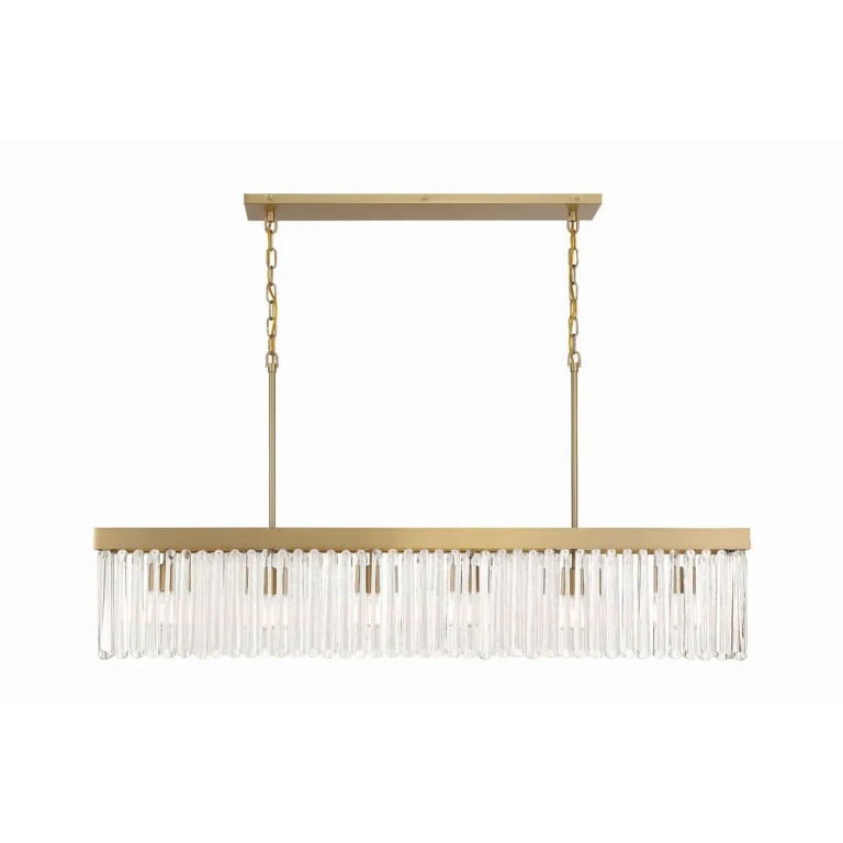 Emory 6-Light Chandelier in Modern Gold