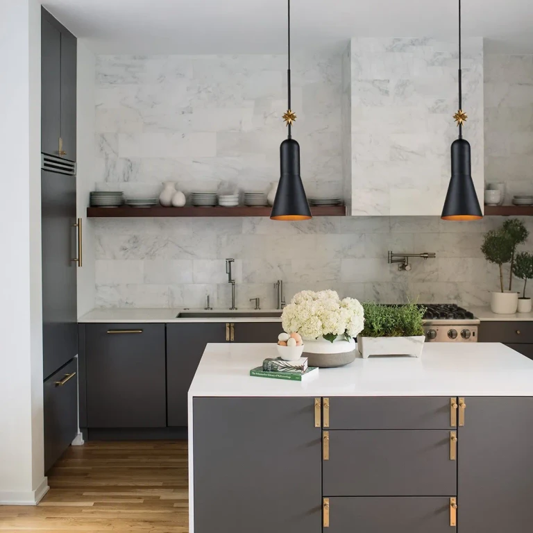 Matte Black Pendant from the Etoile Collection