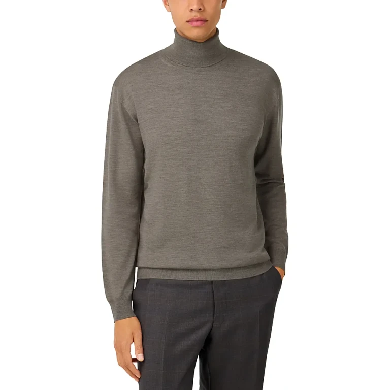 Boggi Milano Extra Fine Merino Wool Turtleneck Sweater - Exclusive