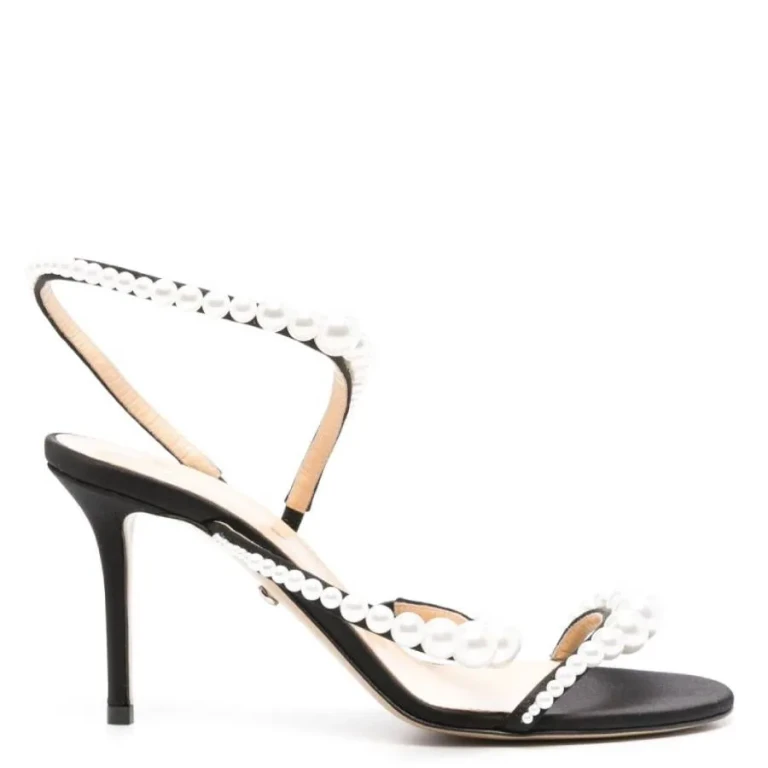 Mach & Mach Sirene Strappy Pearl Sandals