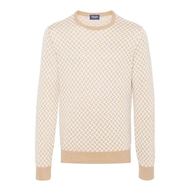 Drumohr Pull Col Rond - Bleu