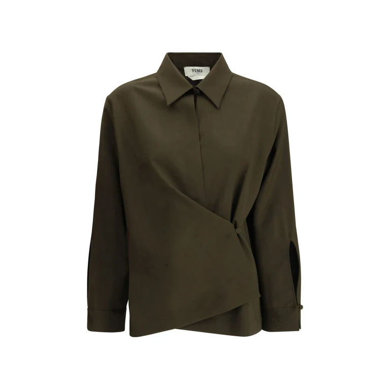 Fendi Shirt In Wool And Mohair